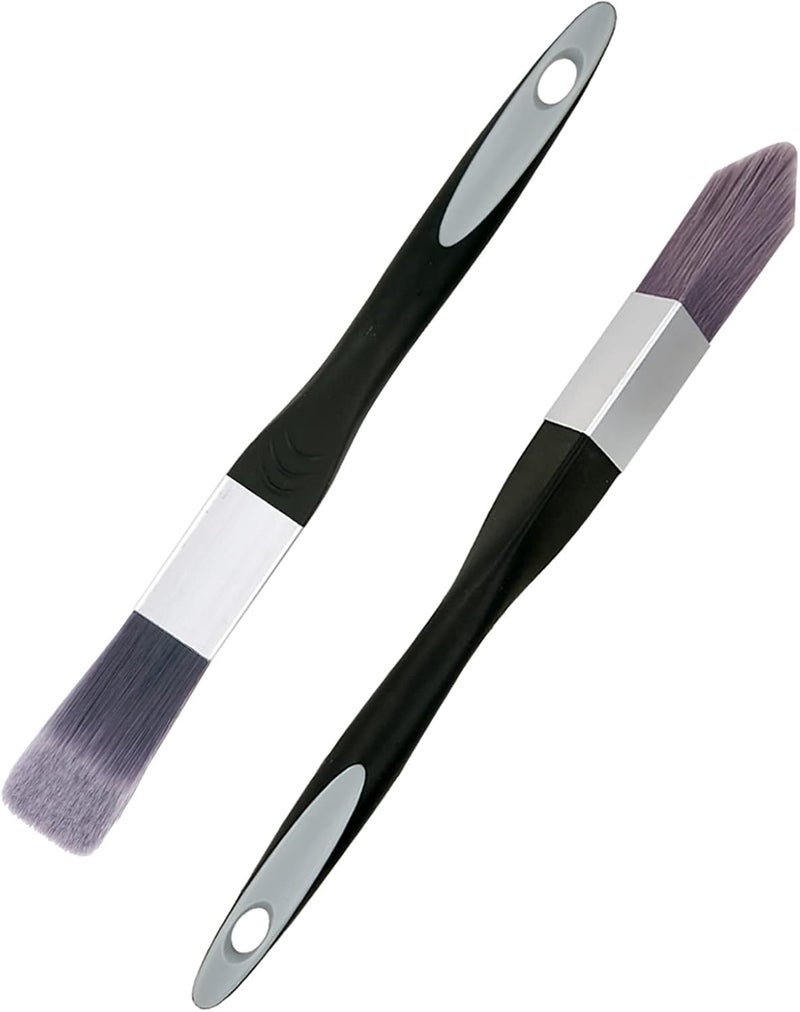 Rolling Dog Trim Paint Brush, Edging Paint Brushes for Trim 2PC - Ideal for Precision Painting, Corner Painting, Leaving A Straight Edge. - Image 1
